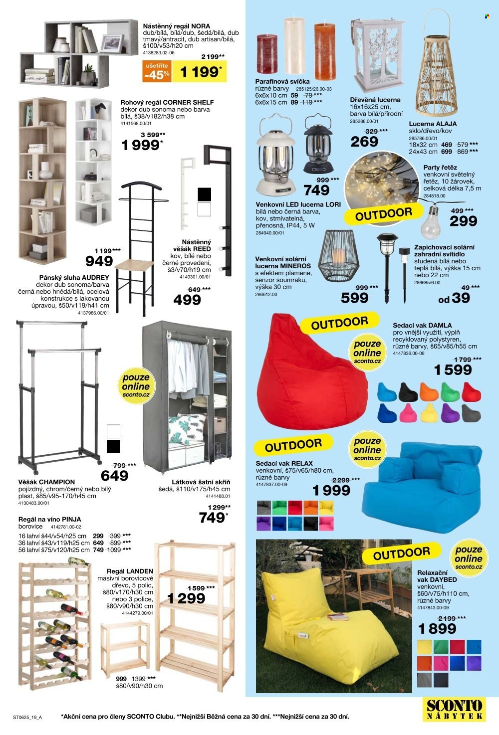 Leták SCONTO NÁBYTEK - 30. 4. 2025 - 13. 5. 2025. 