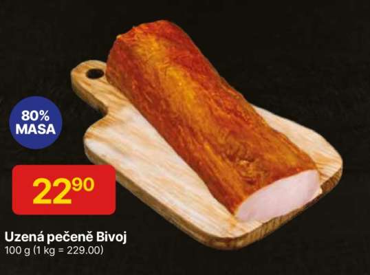 Uzená pečeně Bivoj