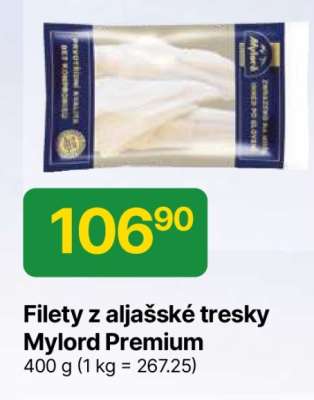 Filety z aljašské tresky Mylord Premium