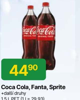 Coca-Cola, Fanta, Sprite