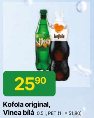 Kofola Original, Vinea Bílá