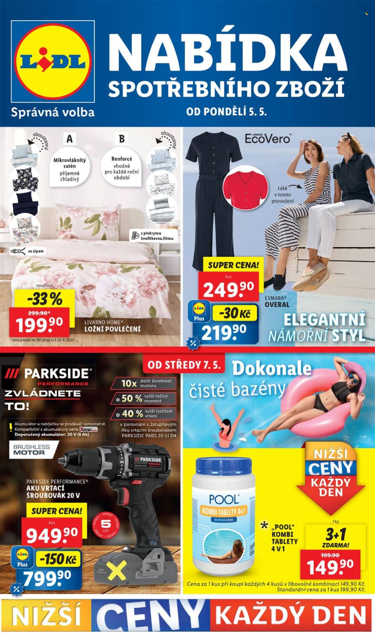 Leták Lidl - 5. 5. 2025 - 11. 5. 2025. 