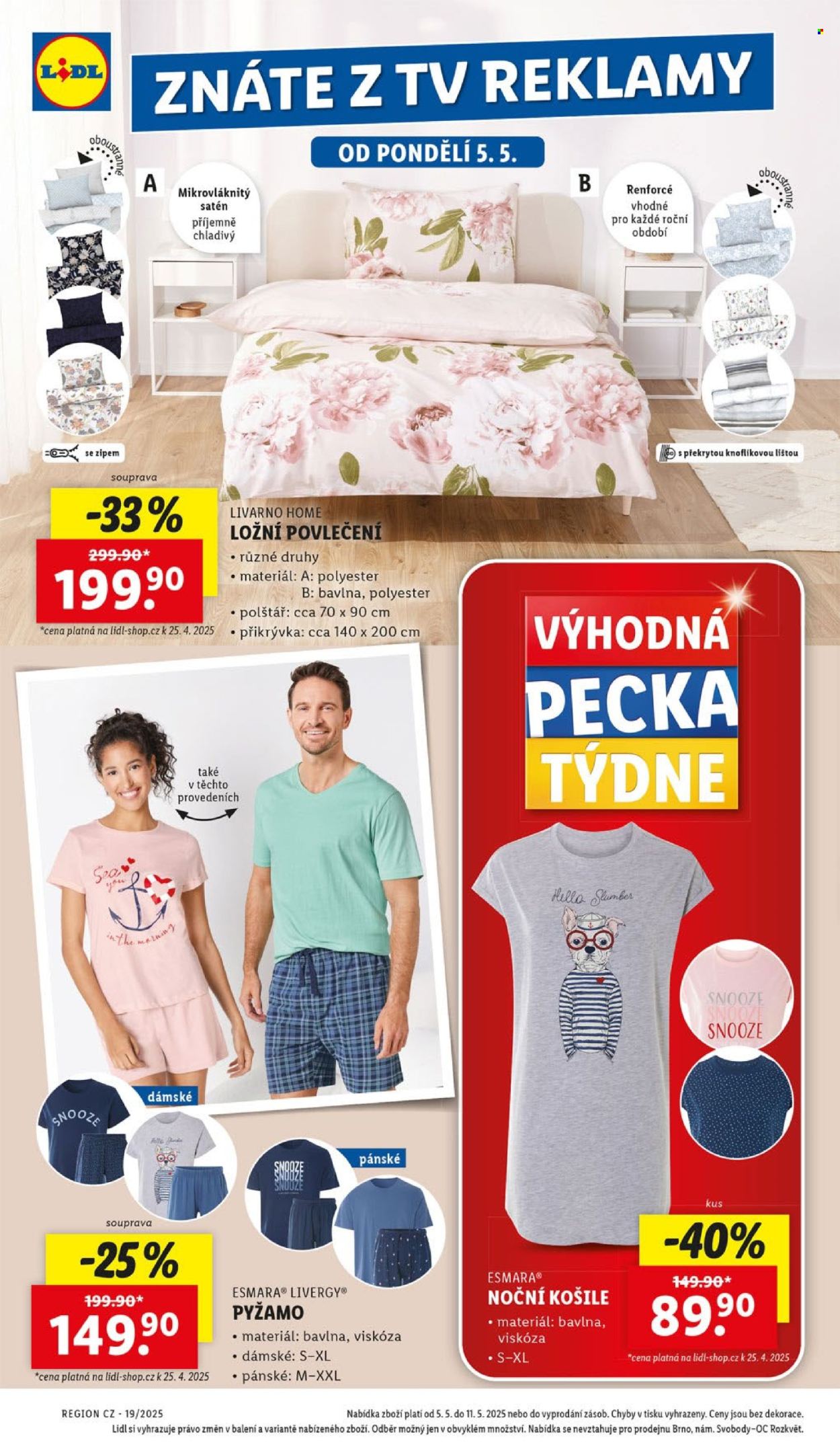 Leták Lidl - 5. 5. 2025 - 11. 5. 2025. 