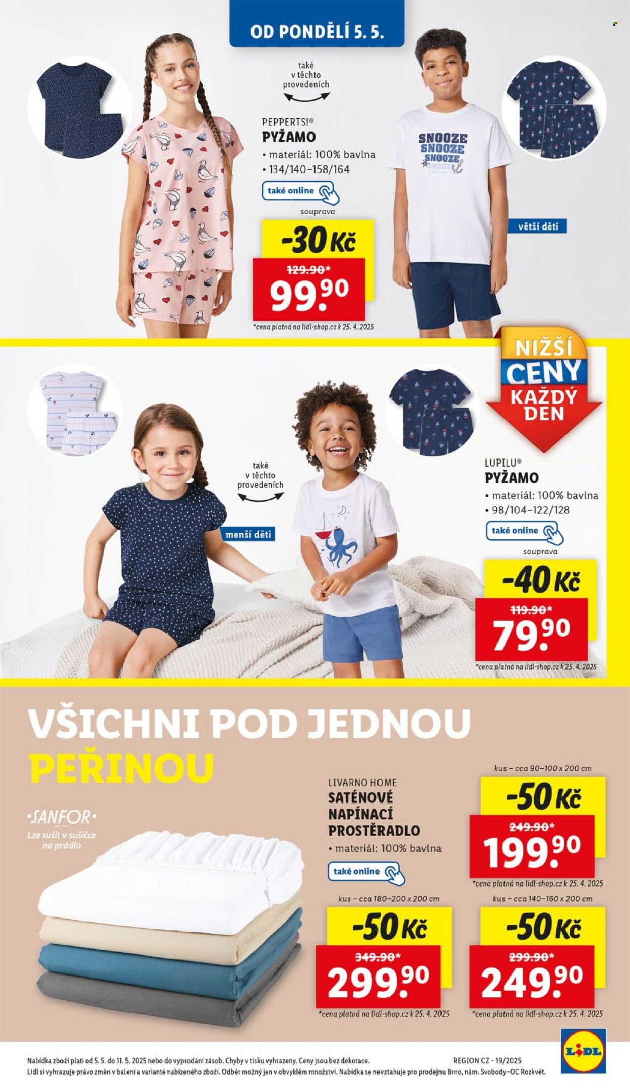 Leták Lidl - 5. 5. 2025 - 11. 5. 2025. 