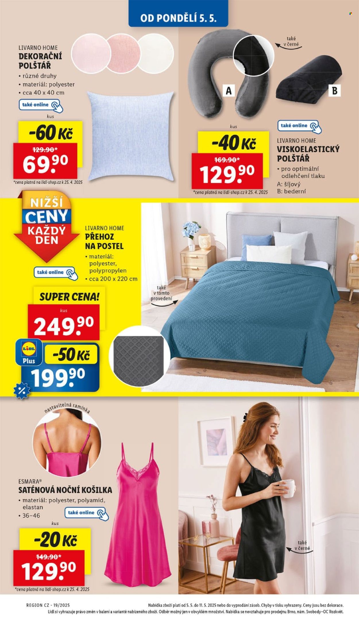 Leták Lidl - 5. 5. 2025 - 11. 5. 2025. 