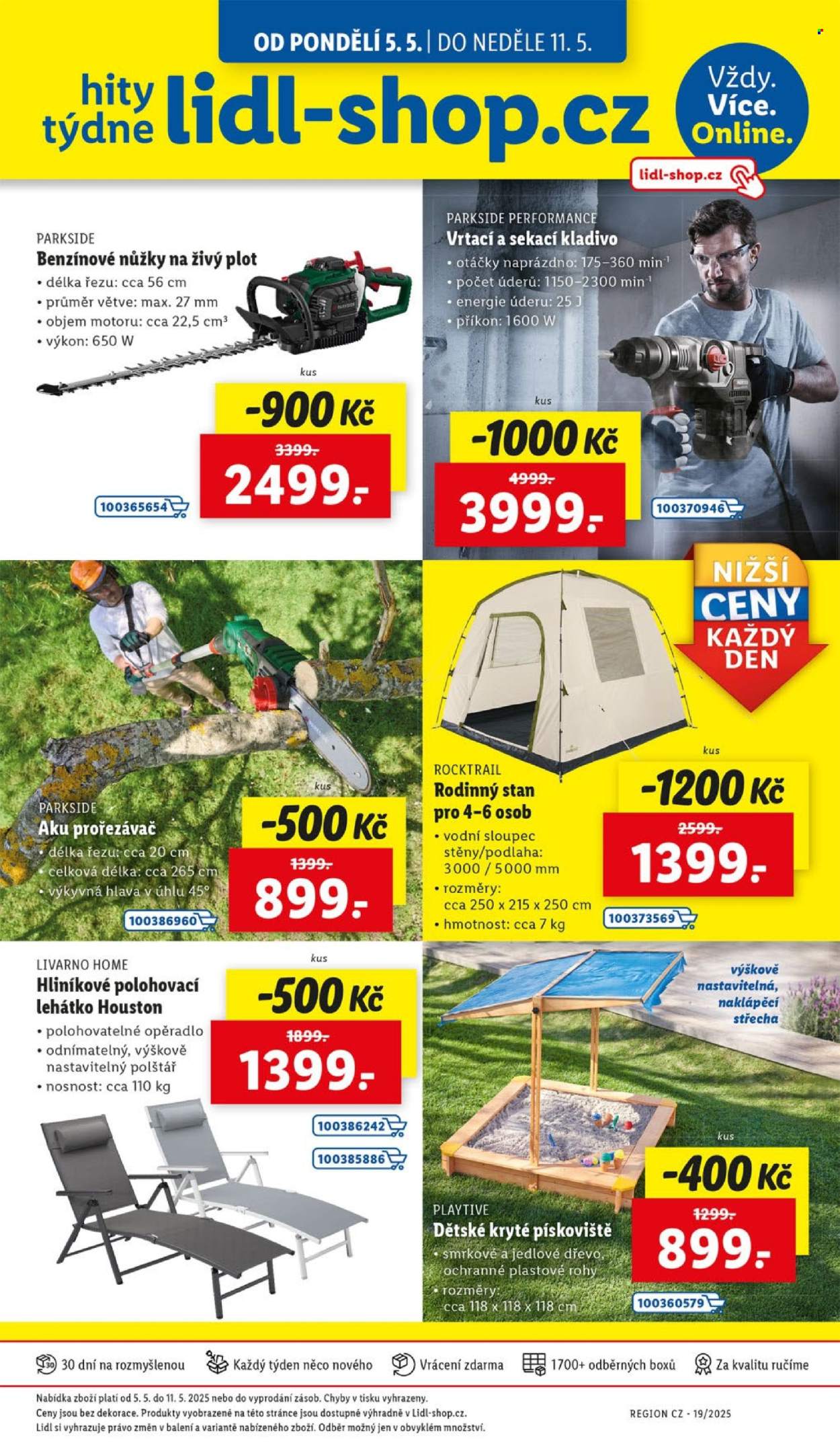 Leták Lidl - 5. 5. 2025 - 11. 5. 2025. 