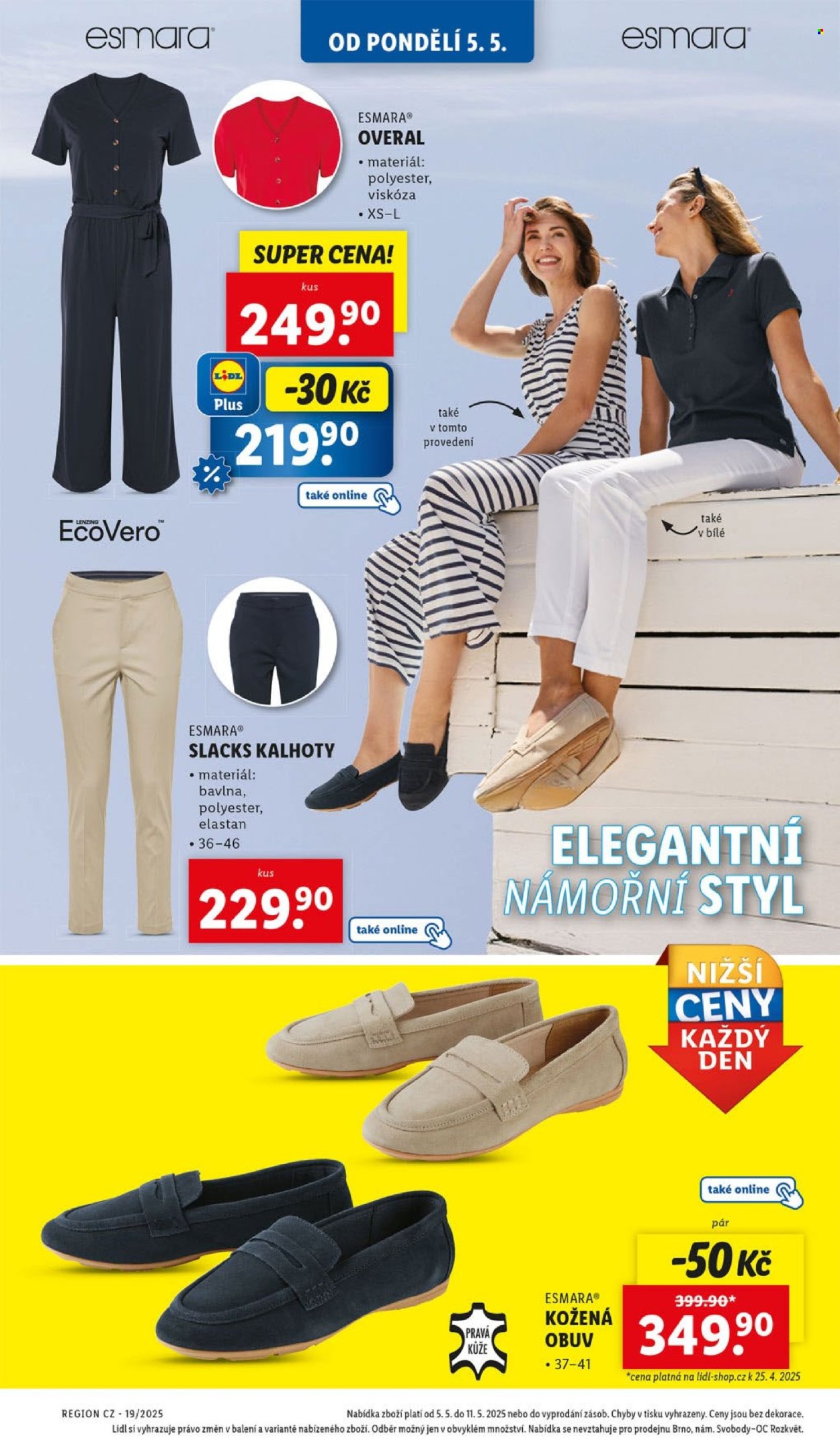 Leták Lidl - 5. 5. 2025 - 11. 5. 2025. 