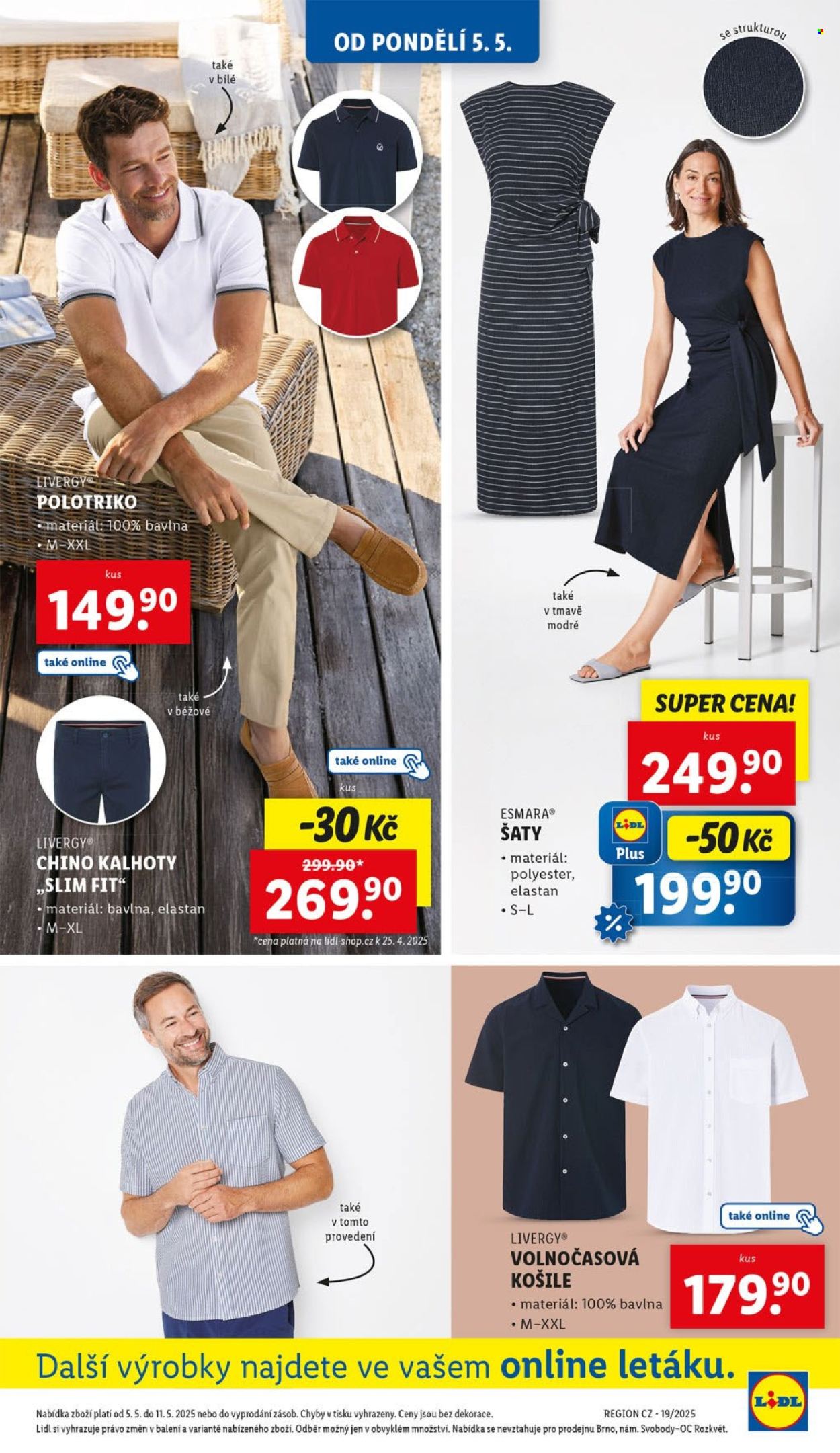 Leták Lidl - 5. 5. 2025 - 11. 5. 2025. 