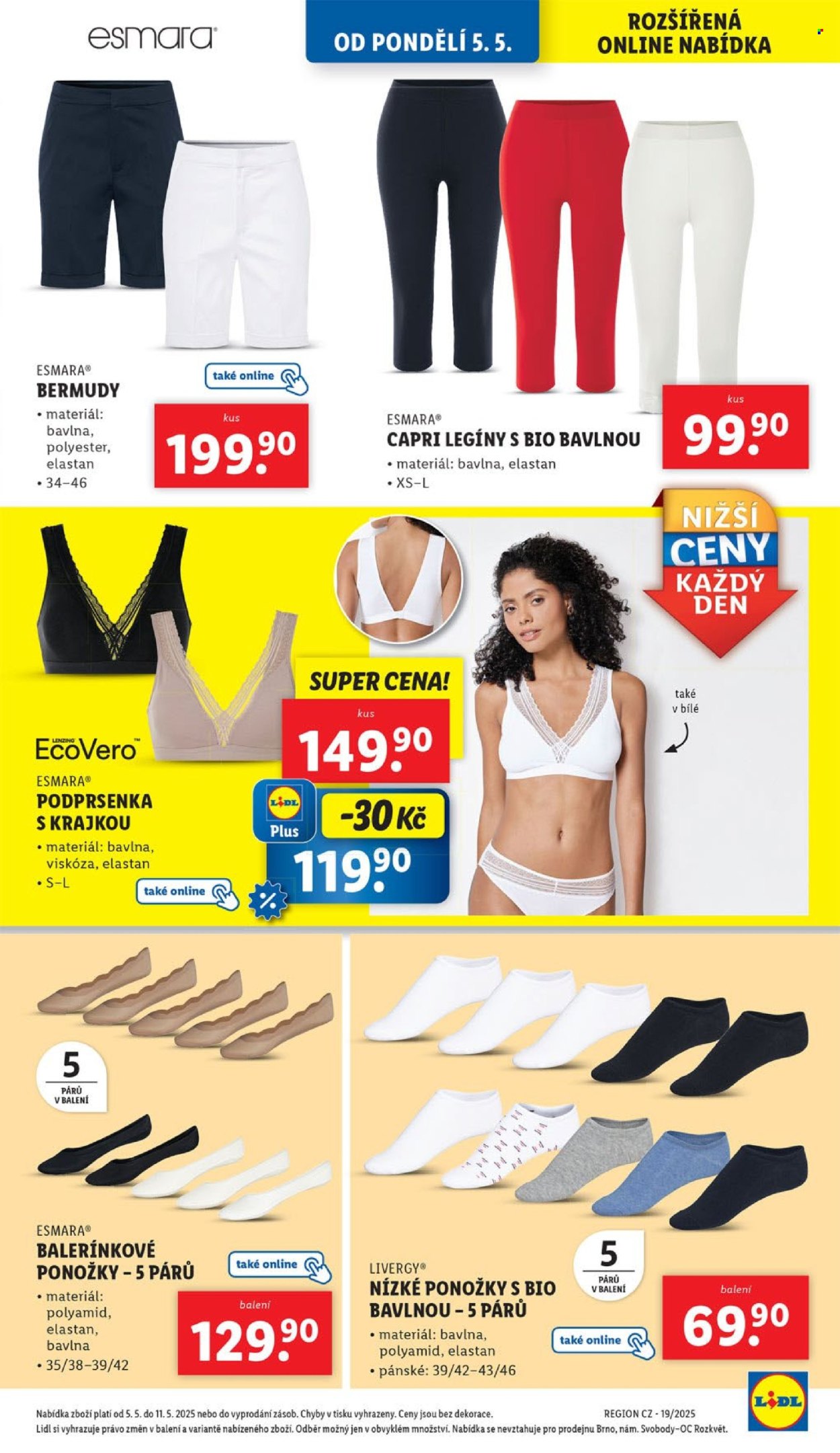 Leták Lidl - 5. 5. 2025 - 11. 5. 2025. 