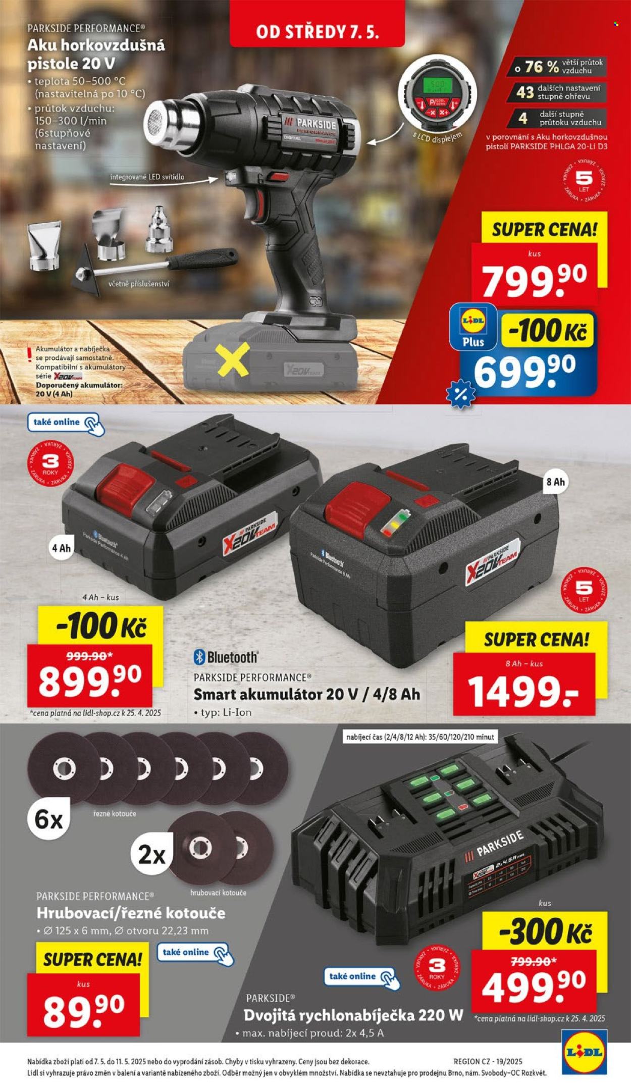 Leták Lidl - 5. 5. 2025 - 11. 5. 2025. 