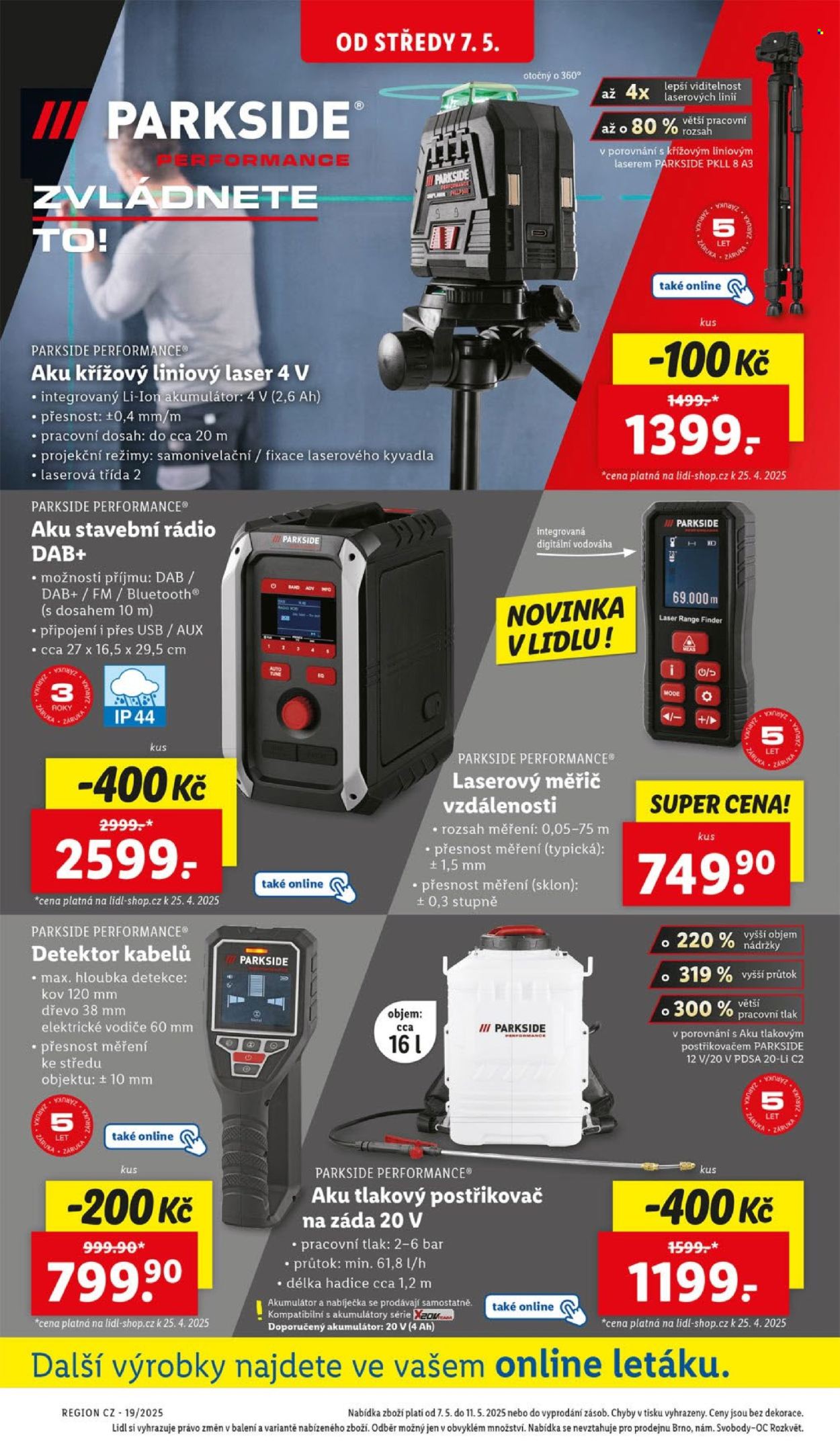 Leták Lidl - 5. 5. 2025 - 11. 5. 2025. 