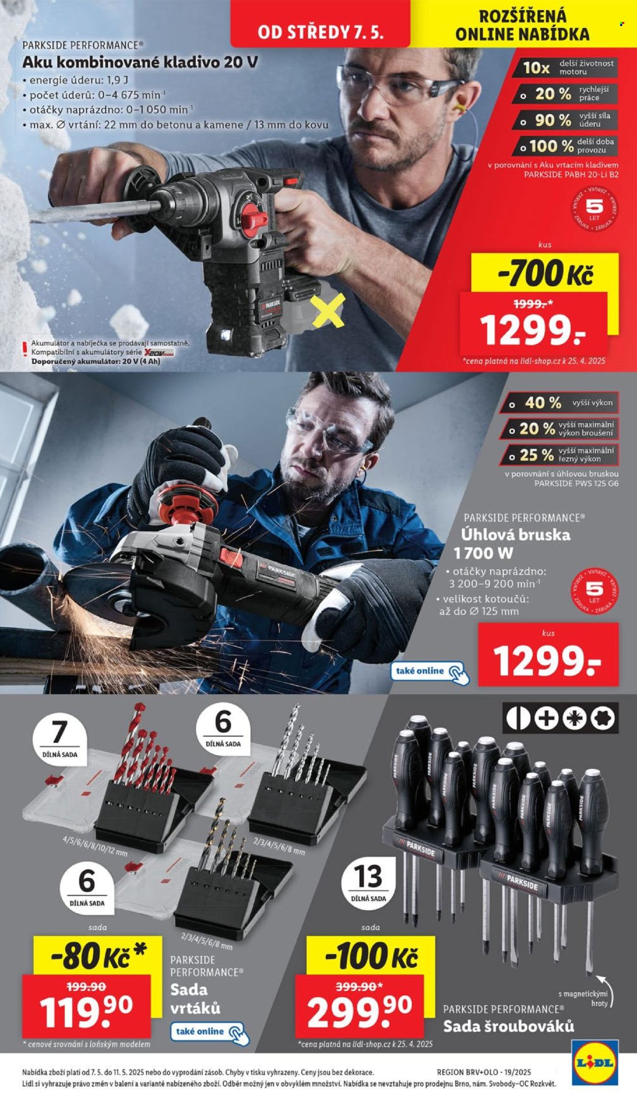Leták Lidl - 5. 5. 2025 - 11. 5. 2025. 