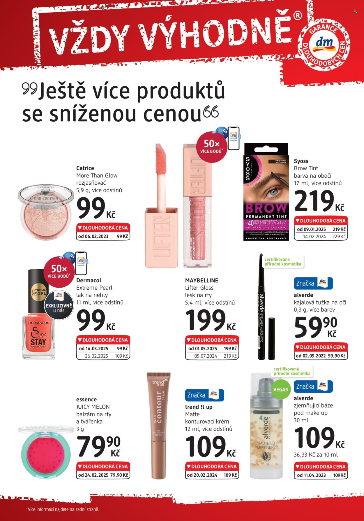 Leták dm drogerie - 1. 5. 2025 - 28. 5. 2025. 
