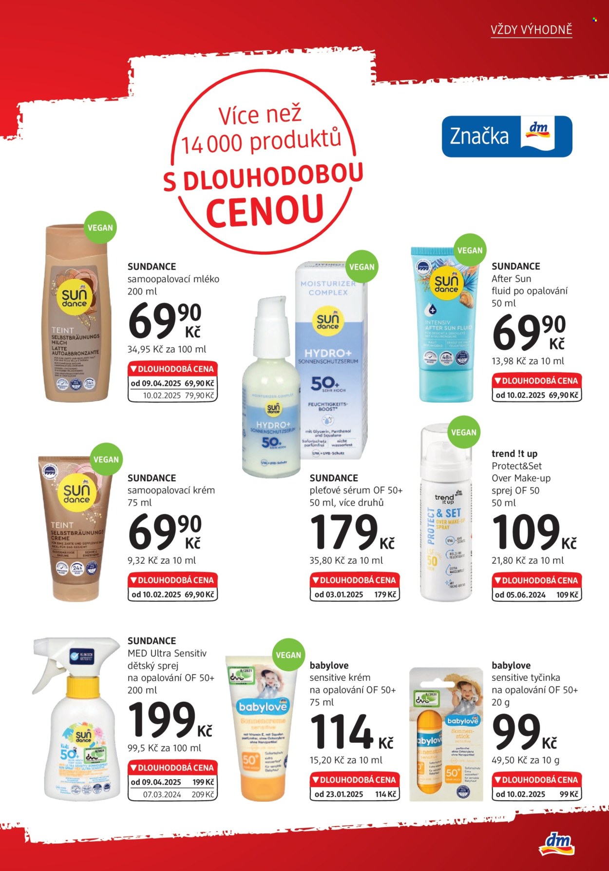 Leták dm drogerie - 1. 5. 2025 - 28. 5. 2025. 