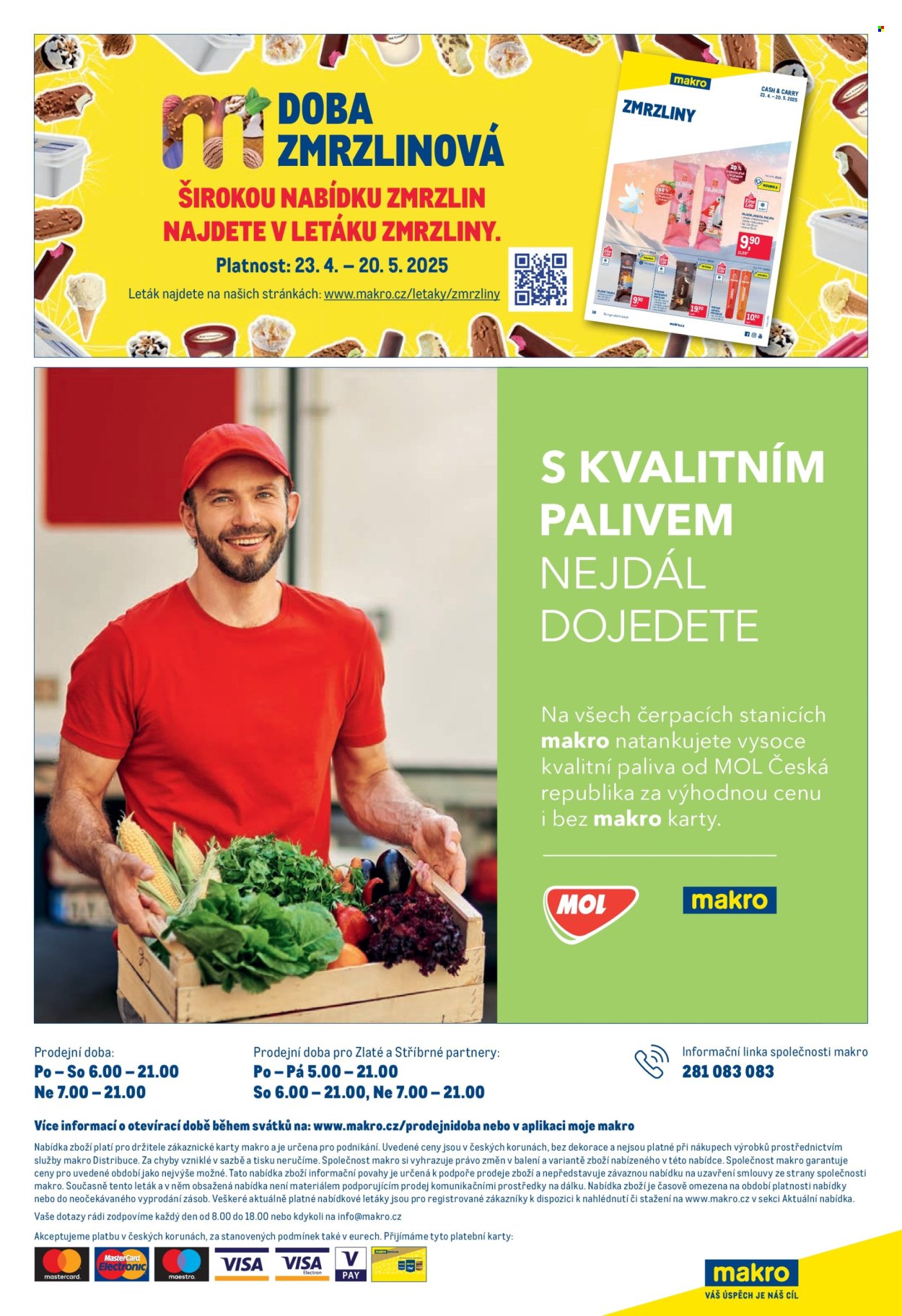 Leták MAKRO - 7. 5. 2025 - 20. 5. 2025. 