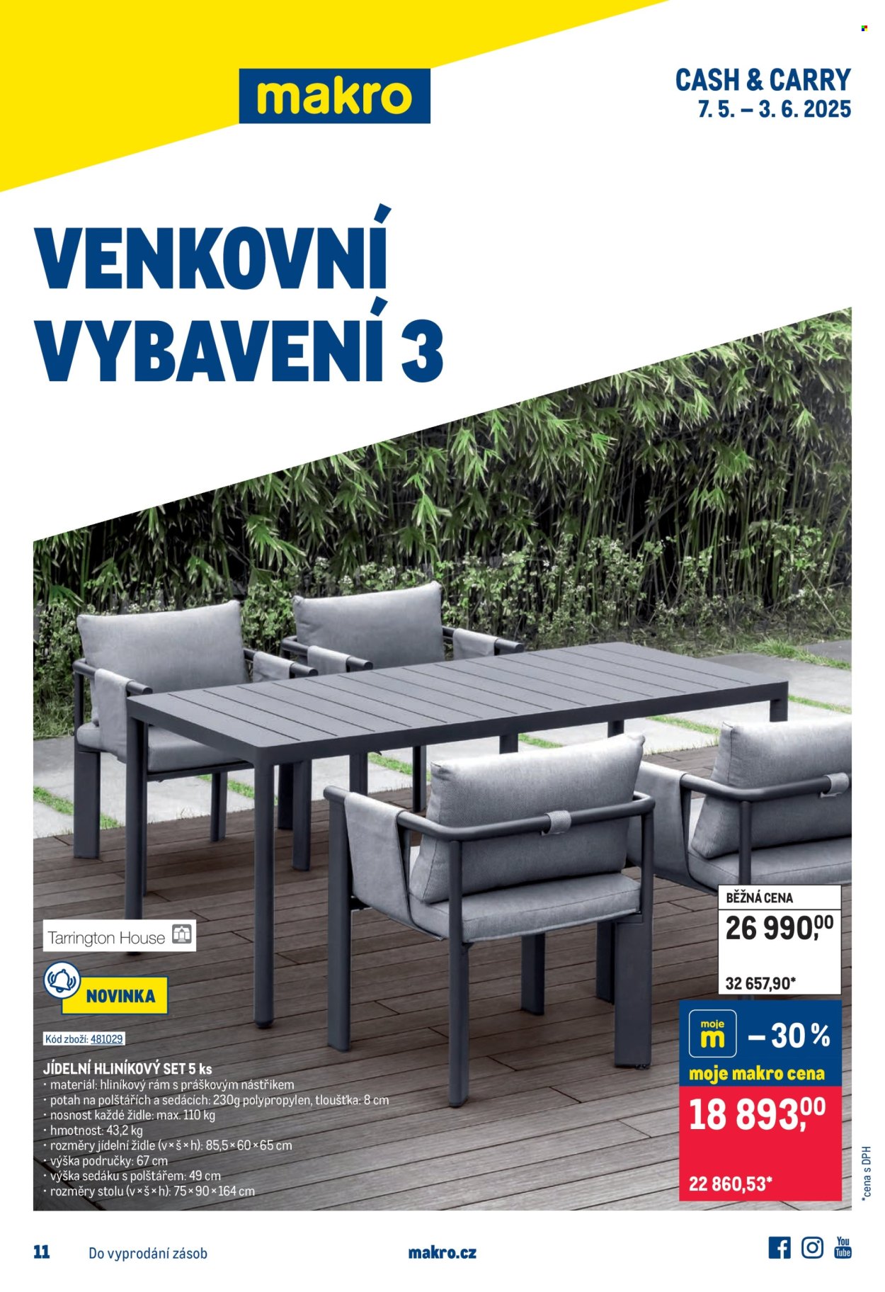 Leták MAKRO - 7. 5. 2025 - 3. 6. 2025. 