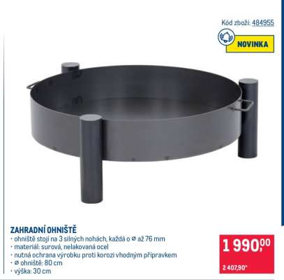 ZAHRADNÍ OHNIŠTĚ