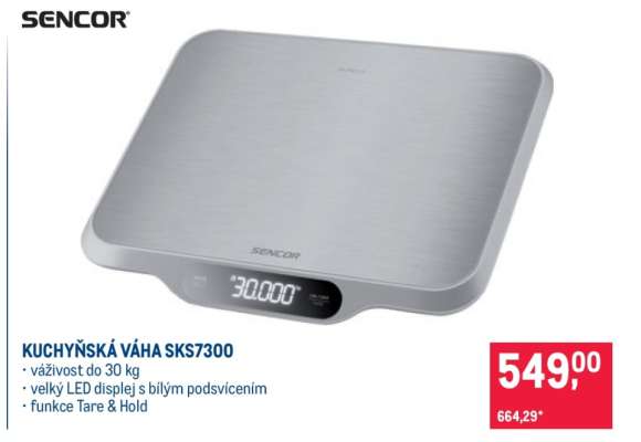 KUCHYŇSKÁ VÁHA SKS7300