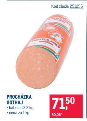 PROCHÁZKA GOTHAJ