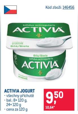 Activia jogurt