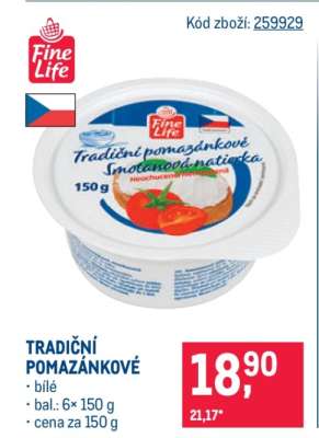 Tradiční pomazánkové