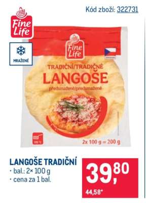 Langoše tradiční