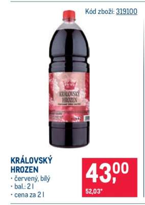 Královský hrozen