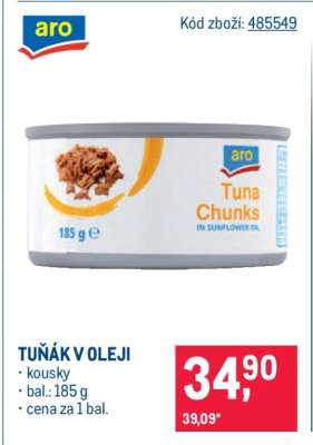 Tuňák v oleji