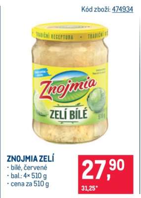 ZNOJMIA ZELÍ
