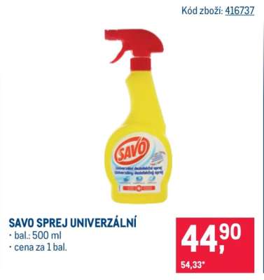 SAVO SPREJ UNIVERZÁLNÍ