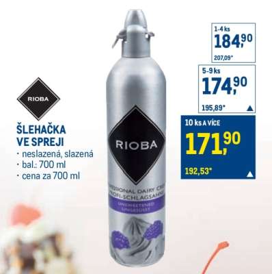 Šlehačka ve spreji