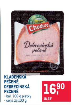 Kladenská pečeně, Debrecínská pečeně