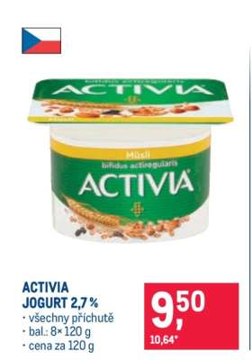 Activia jogurt 2,7 %