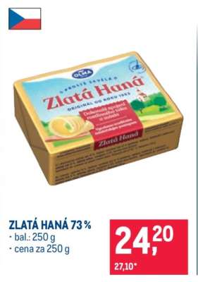 Zlatá Haná 73%