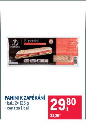 Panini k zapékání