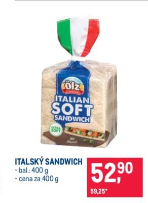 ITALSKÝ SANDWICH