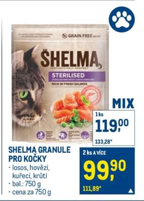 Shelma granule pro kočky