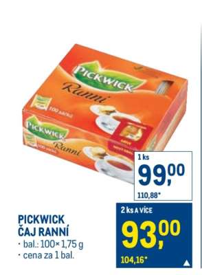 Pickwick čaj Ranní