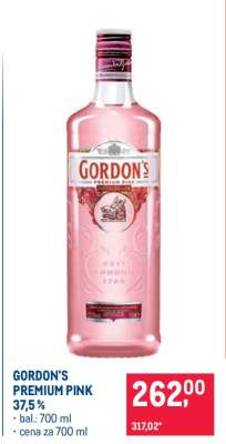 GORDON’S PREMIUM PINK 37,5