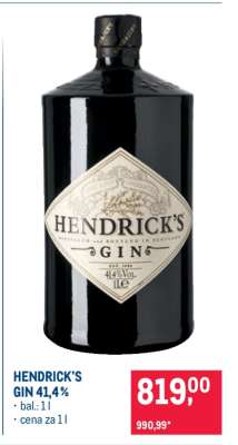 Hendrick’s Gin 41,4 %