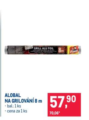 Alobal na grilování 8 m