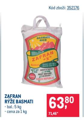 ZAFRAN RÝŽE BASMATI