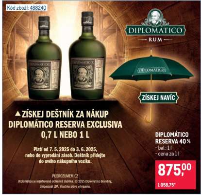 DIPLOMÁTICO RESERVA 40 %