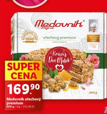 MEDOVNÍK OŘECHOVÝ PREMIUM