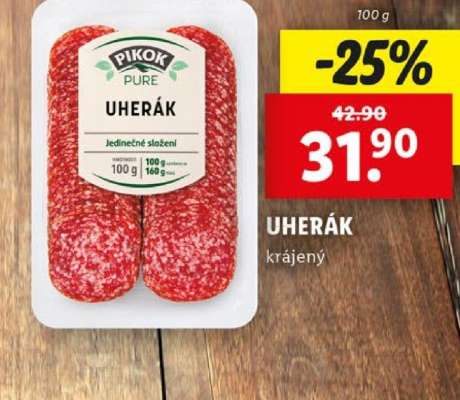 UHERÁK krájený