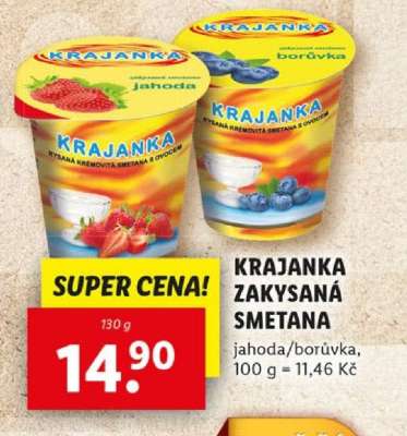 Krajanka zakysaná smetana