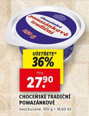 Choceňské tradiční pomazánkové