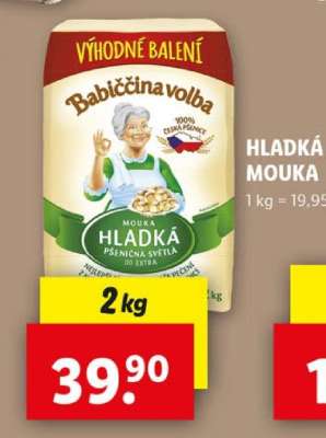 Babiččina volba Hladká mouka
