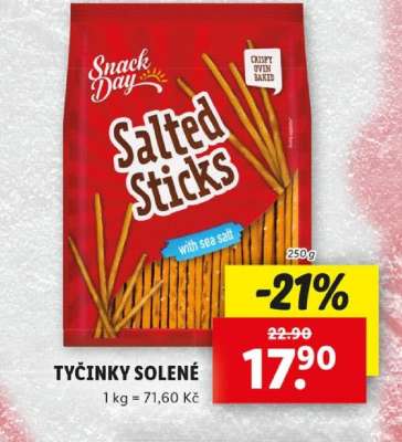 Snack Day Salted Sticks