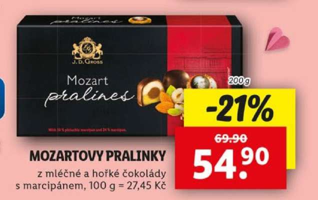 MOZARTOVY PRALINKY